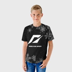 Детская футболка 3D Снежный Need for Speed - фото 2
