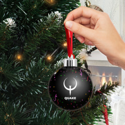 Ёлочный шар Quake конфети - фото 2