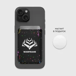 Картхолдер Magsafe магнитный Warframe конфети - фото 2