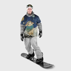 Накидка на куртку 3D Новогодняя милая овечка - фото 2