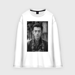 Мужской лонгслив oversize хлопок Dylan Wang актер
