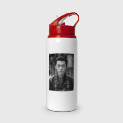 Бутылка для воды с трубочкой Dylan Wang актер