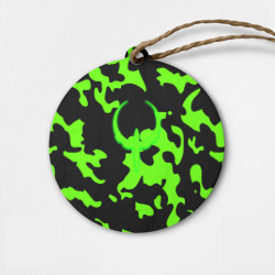 Деревянная игрушка круг Quake camo