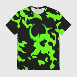 Мужская футболка 3D Quake camo