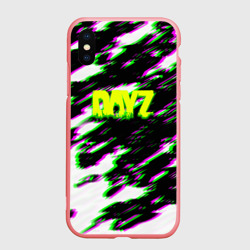 Чехол для iPhone XS Max матовый Dayz кислотные краски