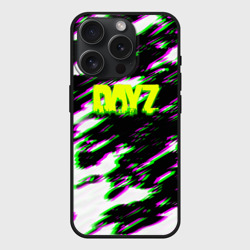 Чехол силиконовый для Apple iPhone 15 Pro матовый Dayz кислотные краски
