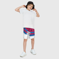 Детские спортивные шорты 3D Stalker geometry - фото 2