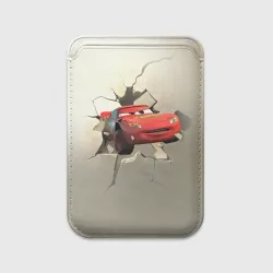 Картхолдер Magsafe магнитный Молния сквозь стену - Тачки