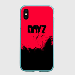 Чехол для iPhone XS Max матовый Dayz черные краски