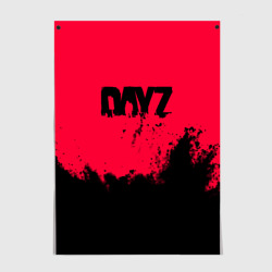 Постер Dayz черные краски