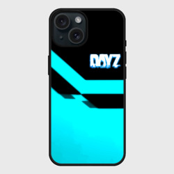 Чехол силиконовый для Apple iPhone 15 матовый Dayz geometry
