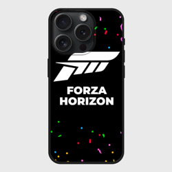 Чехол силиконовый для Apple iPhone 15 Pro матовый Forza Horizon конфети