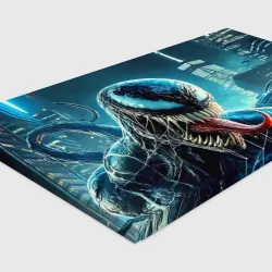 Холст прямоугольный Venom in metropolis - ai art neon fantasy - фото 2