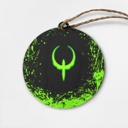 Деревянная игрушка круг Quake кислотные краски