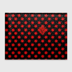 Обложка для студенческого билета Bullet for my valentine pattern