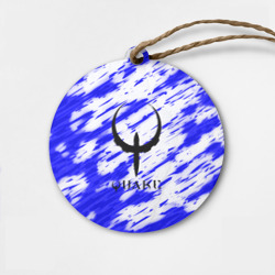 Деревянная игрушка круг Quake огненные краски