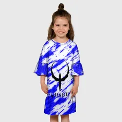 Детское платье 3D Quake огненные краски - фото 2