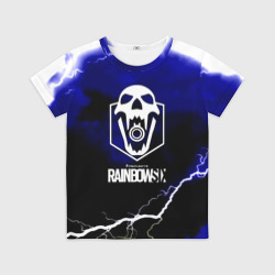Детская футболка 3D Rainbow six storm