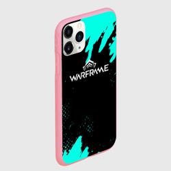 Чехол для iPhone 11 Pro Max матовый Warframe краски голубые - фото 2