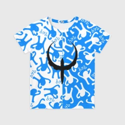 Детская футболка 3D Ъуъ съука x quake