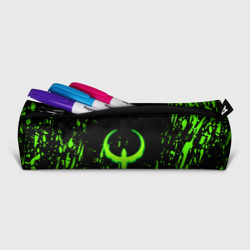 Пенал школьный 3D Quake брызги кислотных красок - фото 2