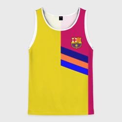 Мужская майка 3D Барселона фк клуб геометрия