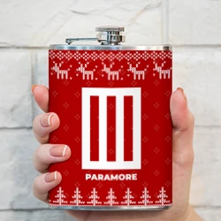 Фляга Новогодний Paramore с оленями - фото 2