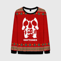 Мужской свитшот 3D Deftones new year