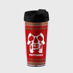 Термокружка-непроливайка Deftones new year