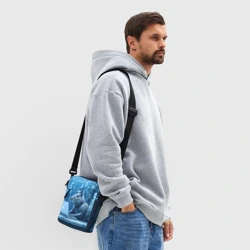 Сумка через плечо 3D Капибара программист под водой - фото 2