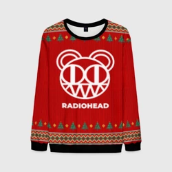 Мужской свитшот 3D Radiohead new year