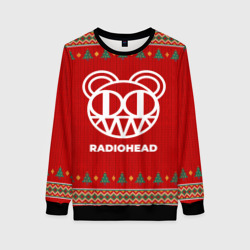 Женский свитшот 3D Radiohead new year