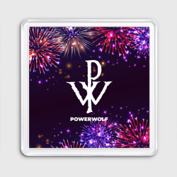 Магнит 55*55 Праздничный Powerwolf