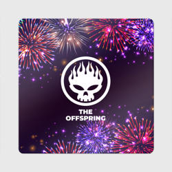 Магнит виниловый Квадрат Праздничный The Offspring