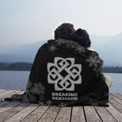 Плед 3D Снежный Breaking Benjamin - фото 2