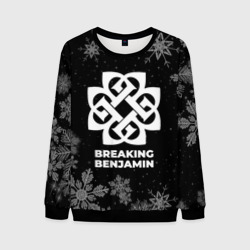 Мужской свитшот 3D Снежный Breaking Benjamin