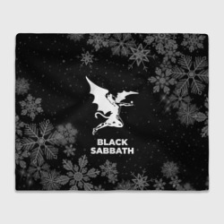 Плед 3D Снежный Black Sabbath