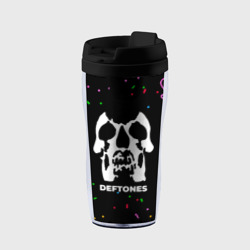 Термокружка-непроливайка Deftones конфети