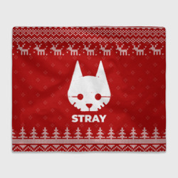 Плед 3D Новогодний Stray с оленями