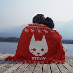 Плед 3D Новогодний Stray с оленями - фото 2