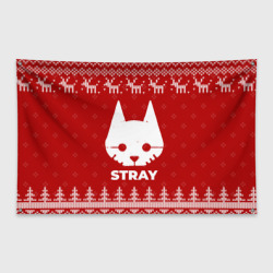 Флаг-баннер Новогодний Stray с оленями
