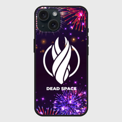 Чехол силиконовый для Apple iPhone 15 матовый Праздничный Dead Space