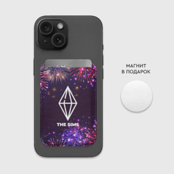 Картхолдер Magsafe магнитный Праздничный The Sims - фото 2