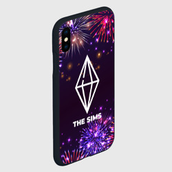 Чехол для iPhone XS Max матовый Праздничный The Sims - фото 2