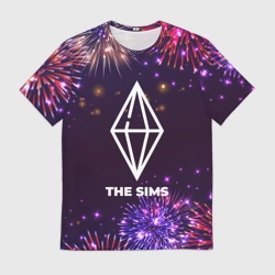 Мужская футболка 3D Праздничный The Sims