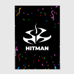 Постер Hitman конфети