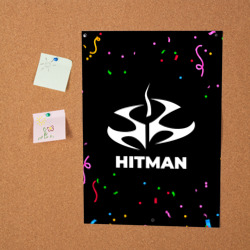 Постер Hitman конфети - фото 2