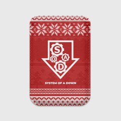 Картхолдер Magsafe магнитный Новогодний System of a Down