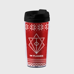 Термокружка-непроливайка Новогодний In Flames