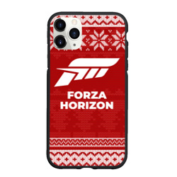 Чехол для iPhone 11 Pro Max матовый Новогодний Forza Horizon